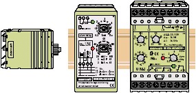 Three-phase monitoring relays MULTICOMAT SSU33 SSU34 SSU36 SSU31