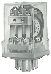 Plug-in industrial relay RELECO MR34 or MR54